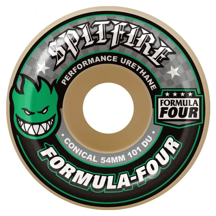 F4 101 DURO CONICAL GREEN PRINT 53mm