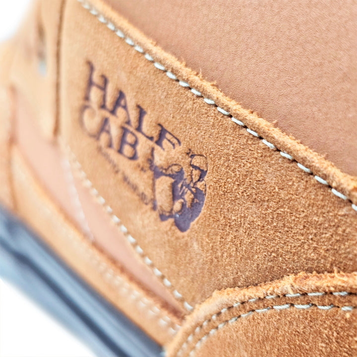 VANS SKATE HALF CAB (ハーフキャブ) GOLDEN-BROWN/GUM スケートボード スケボー シューズ スケシュー スニーカー 靴 メンズ