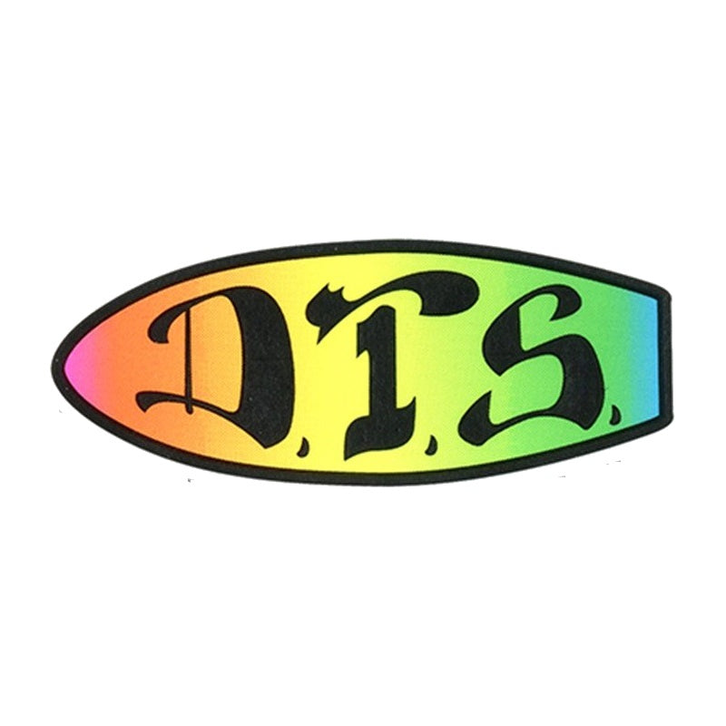 SKATEDECK NEON STICKER 5.1cm スケートボード スケボー ステッカー シール