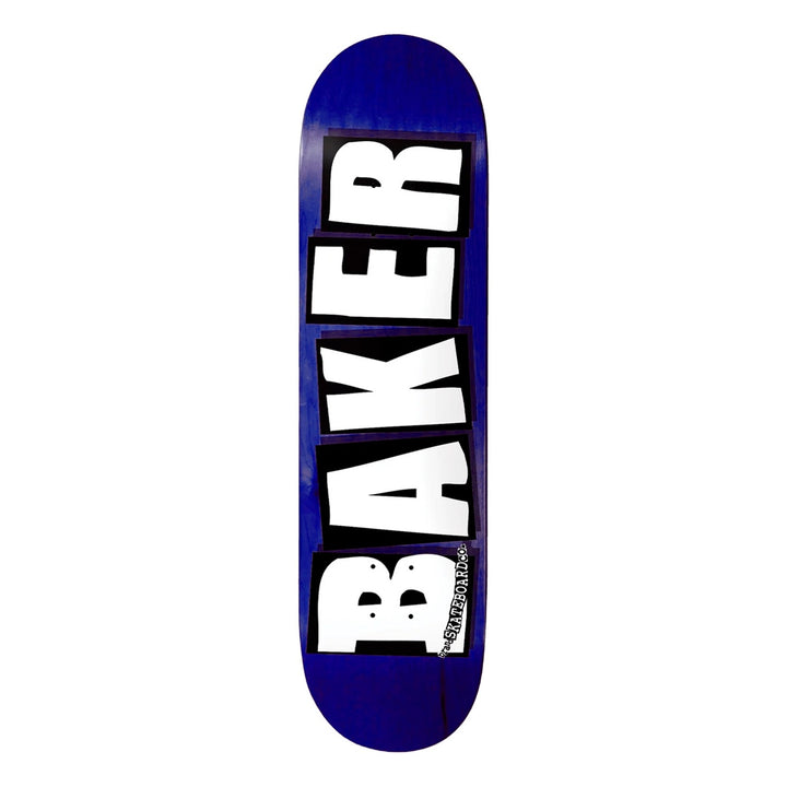 BRAND LOGO NAVY 8.0 スケートボード スケボー デッキ