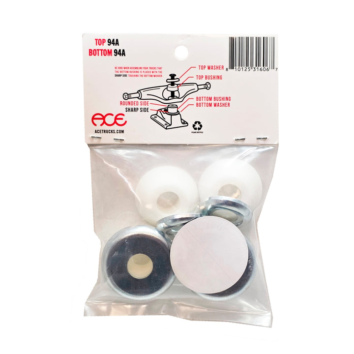 ACE TRUCK INVERTED HARD 94A BUSHINGS スケートボード スケボー ブッシュゴム ピボット メンテナンス