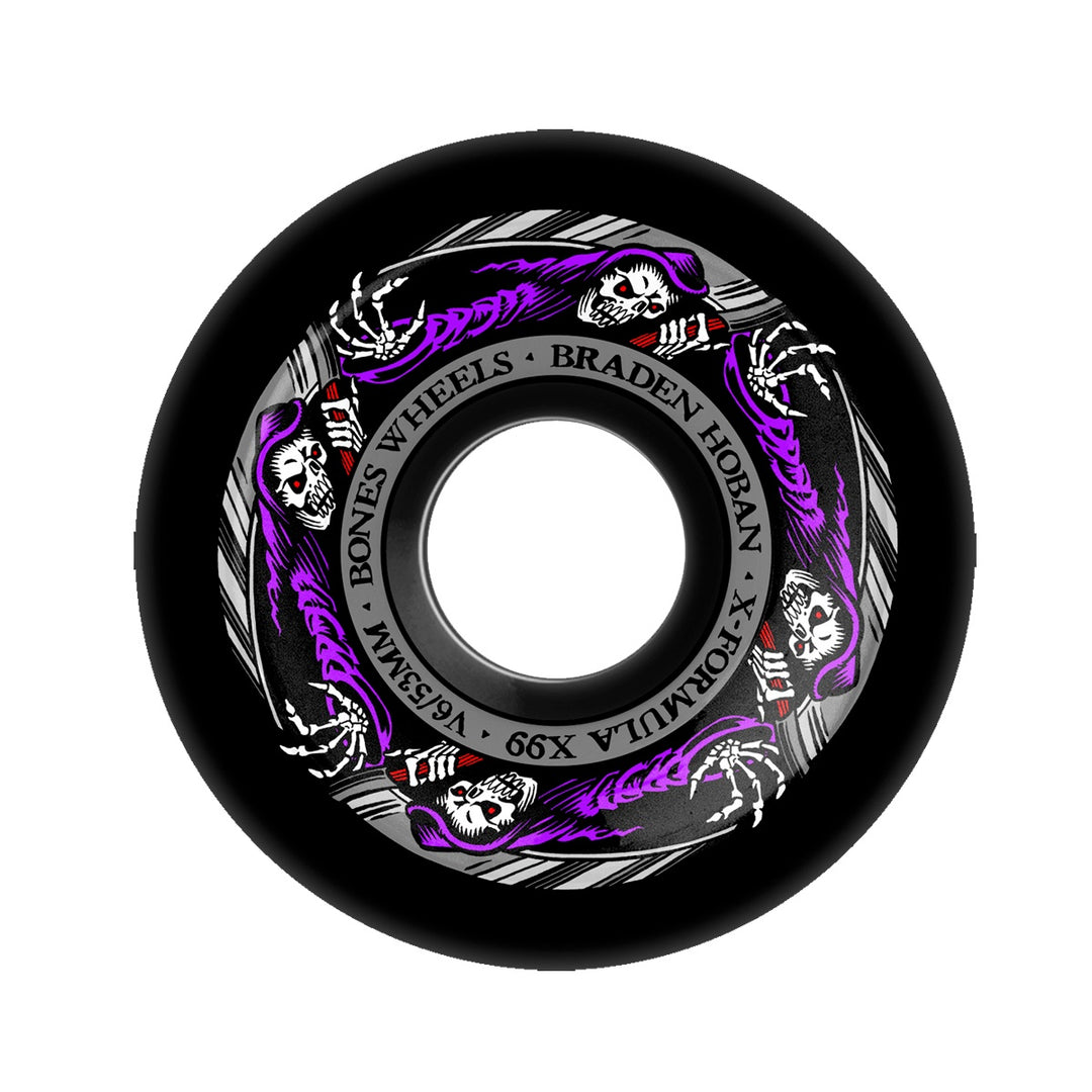 X-FORMULA HOBAN REAPER WIDECUTS V6 53mm 99A スケートボード スケボー ウィール