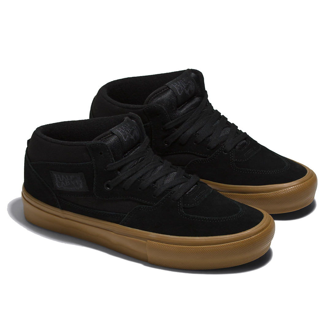 VANS SKATE HALF CAB (ハーフキャブ) BLACK/GUM スケートボード スケボー シューズ スケシュー スニーカー 靴 メンズ