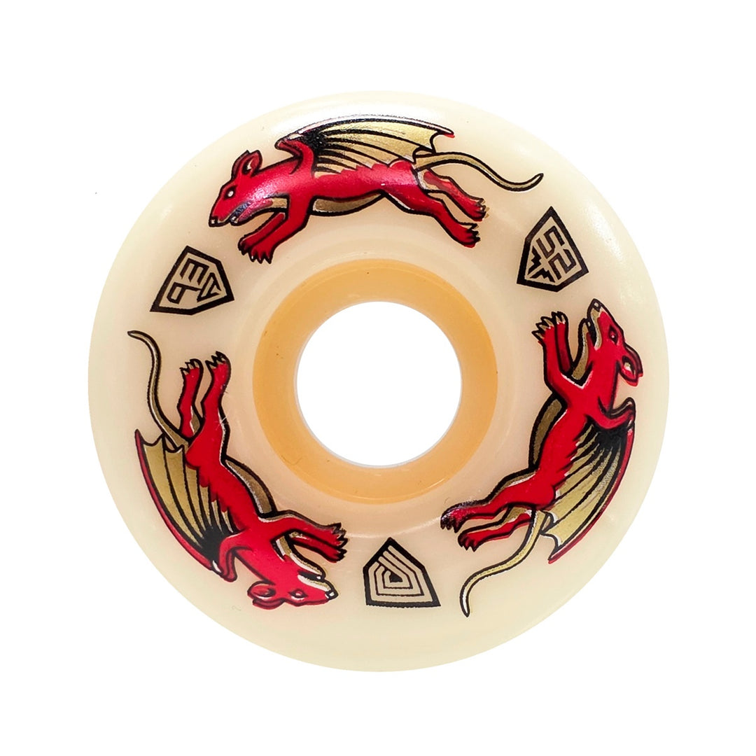 POWELL PERALTA DRAGON FORMULA NANO RAT 52mmx34mm 93A スケートボード スケボー ウィール