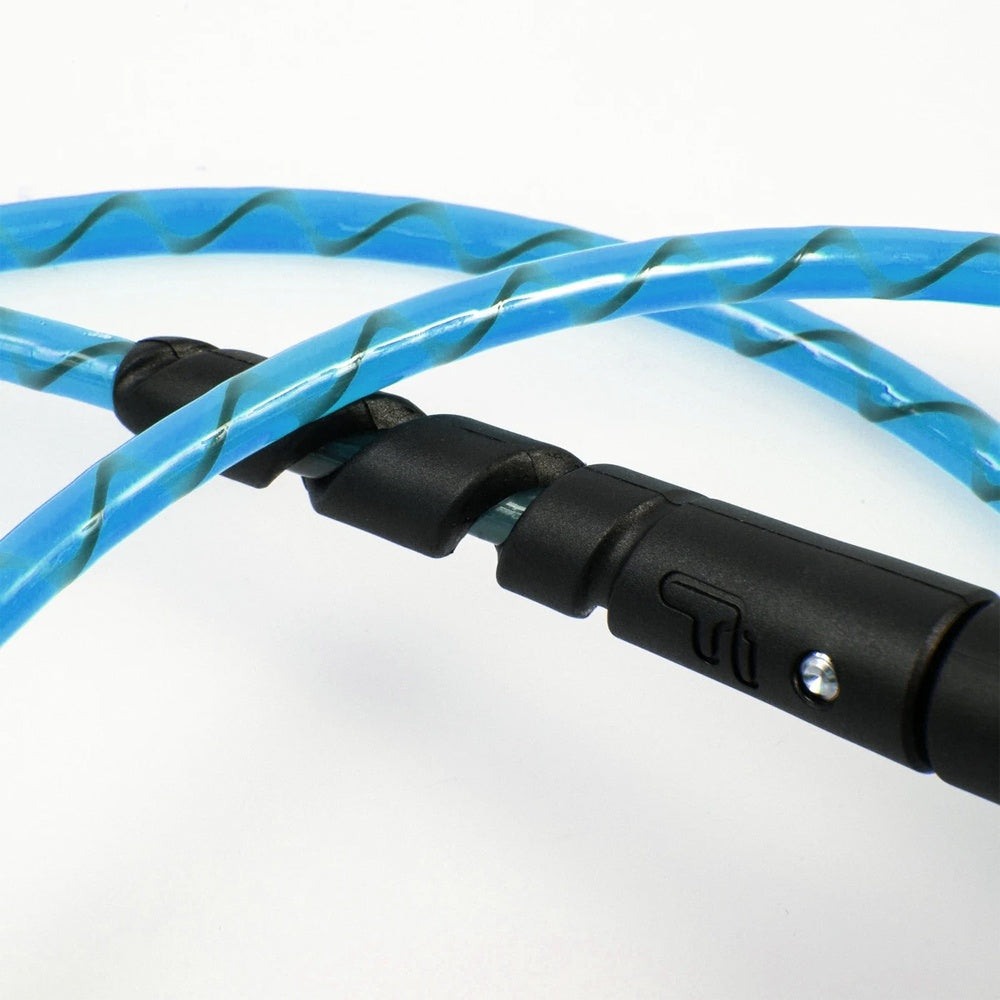 FCS Freedom Helix leash 9&#39; Ankle(足首） FCS Freedom Helix All Around Ankle Leash Natural-Black