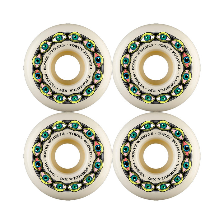 X-FORMULA PUDWILL FRYING EYES LOCKS V2 53mm 97A スケートボード スケボー ウィール