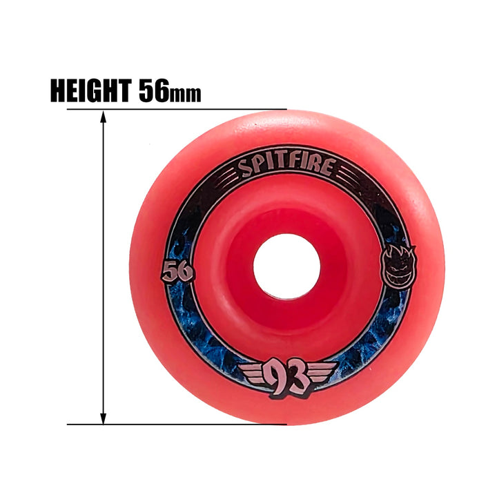 F4 93DURO SOFT SLIDERS RADIAL 56mm スケートボード スケボー ウィール