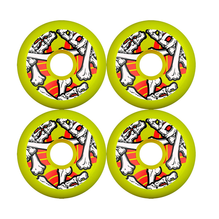 POWELL PERALTA CROSS BONES YELLOW 64mm 97A スケートボード スケボー ウィール