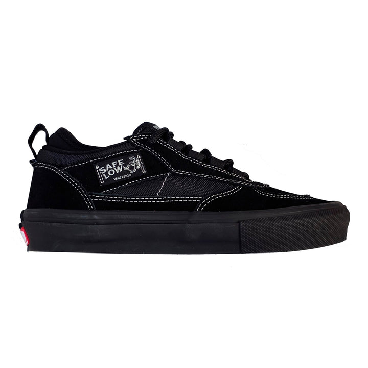VANS SKATE SAFE LOW BLACK/BLACK スケートボード スケボー シューズ スケシュー スニーカー 靴 メンズ