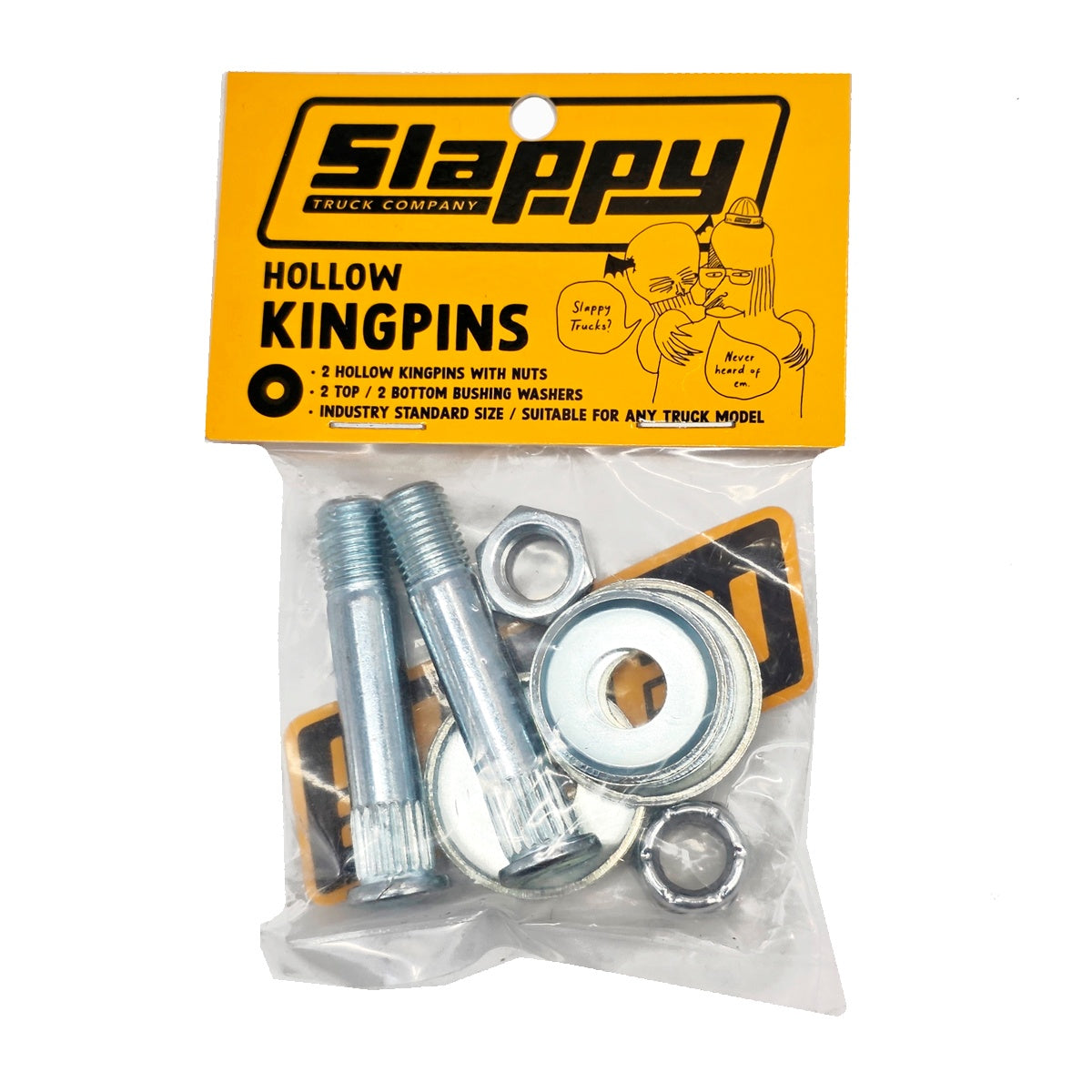 SLAPPY STANDARD HOLLOW KINGPIN SET スケートボード スケボー ナット