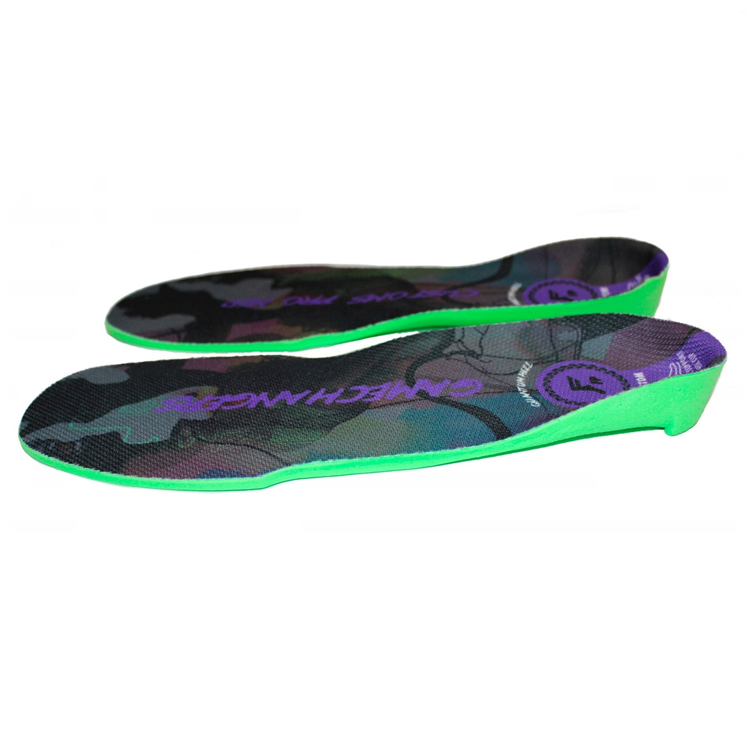 GAME CHANGERS PRO MID BLACKCAMO/PUPLE スケートボード スケボー インソール 中敷き