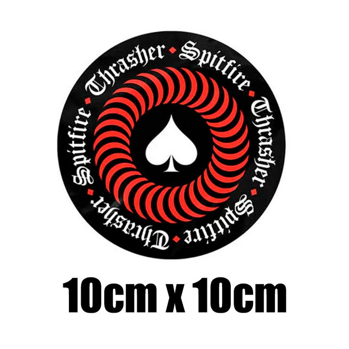 THRASHER × SPITFIRE STICKER 5PACK