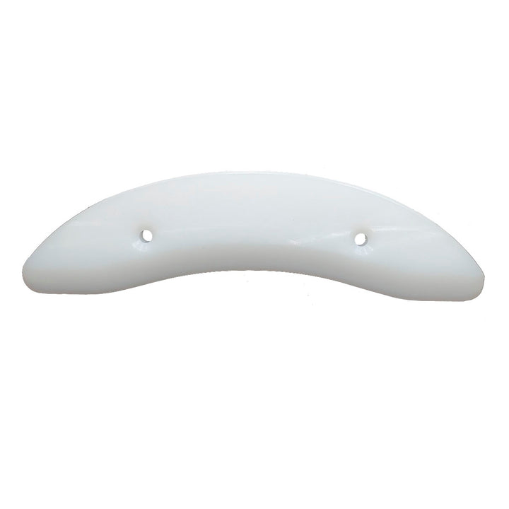 SKID PLATE ROUND (WHITE) 150mm