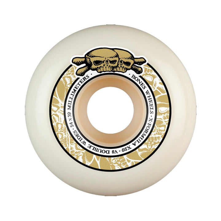 X-FORMULA DOUBLE WIDES V8 54mm 99A スケートボード スケボー ウィール