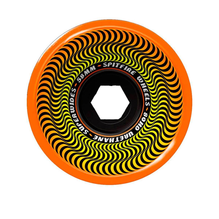 80HD SUPER WIDES ORANGE 58mm スケートボード スケボー ウィール