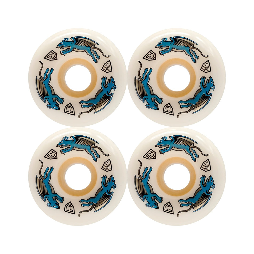 POWELL PERALTA DRAGON FORMULA BLUE NANO RAT 54x39MM 97A