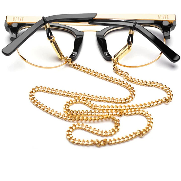 24k Gold Micro Cuban Eyewear Lanyard U1256-C01S01