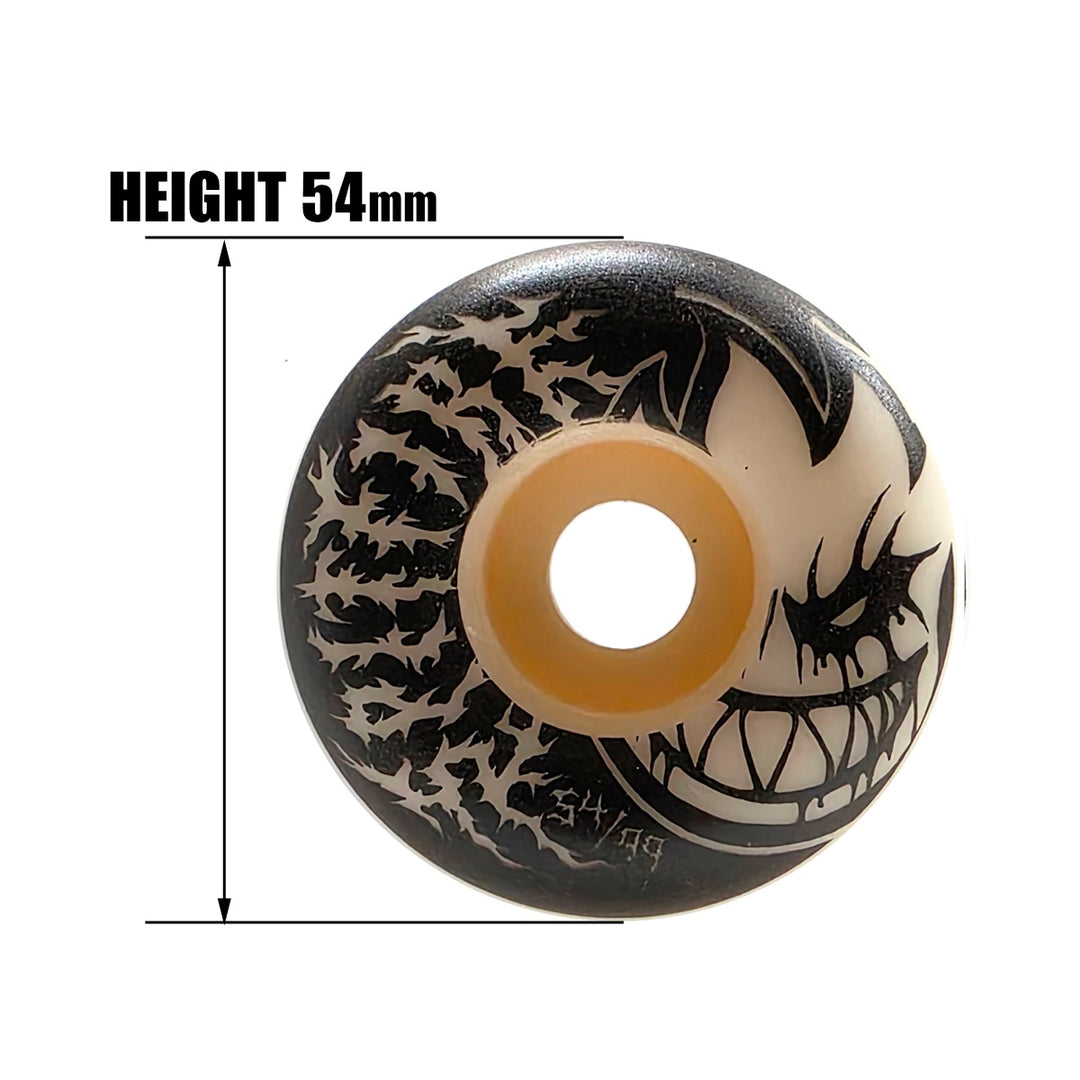 F4 99 RADIAL FULL DEATHMASK II GLOW (蓄光) 54mm スケートボード スケボー ウィール