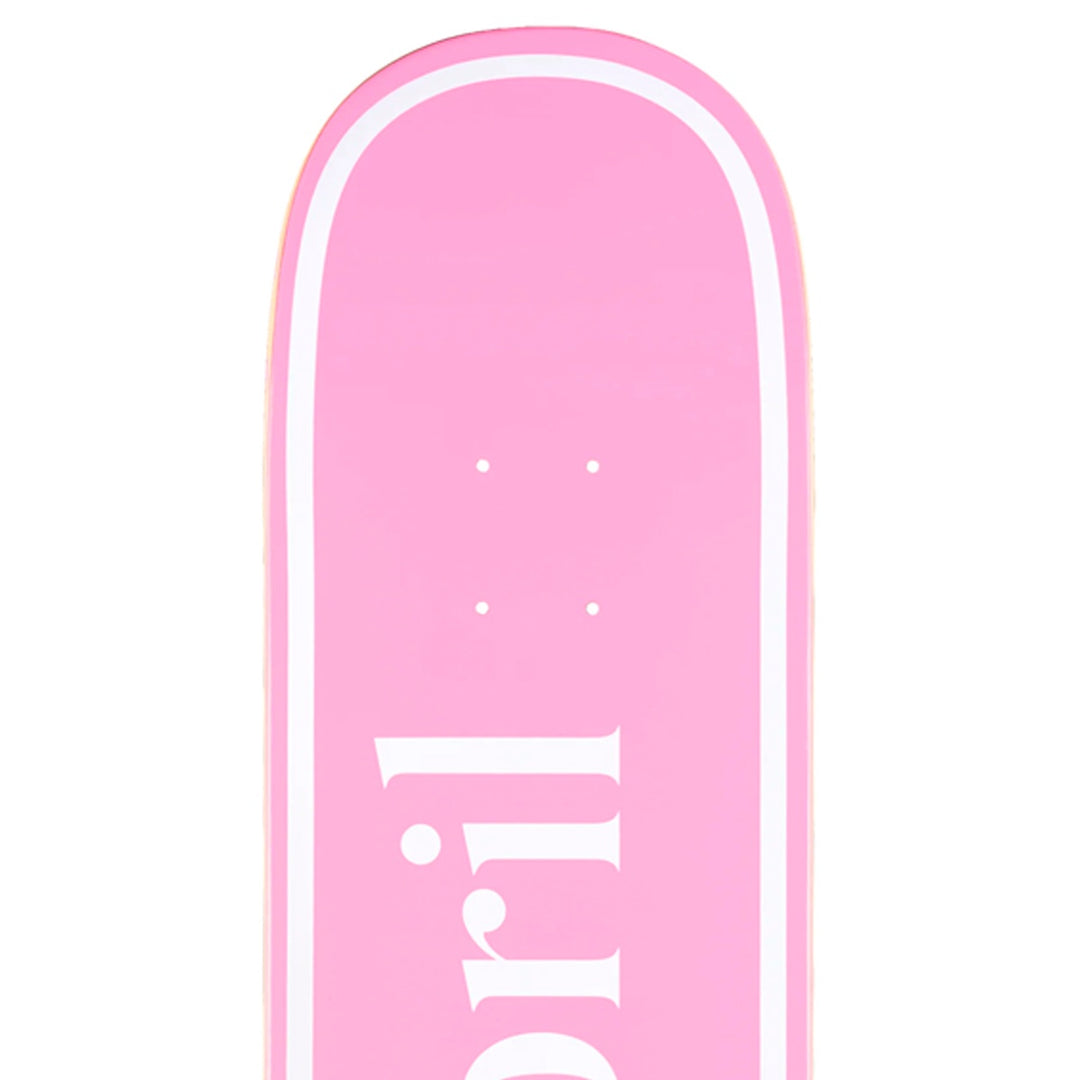 OG LOGO WHITE PINK 8.0