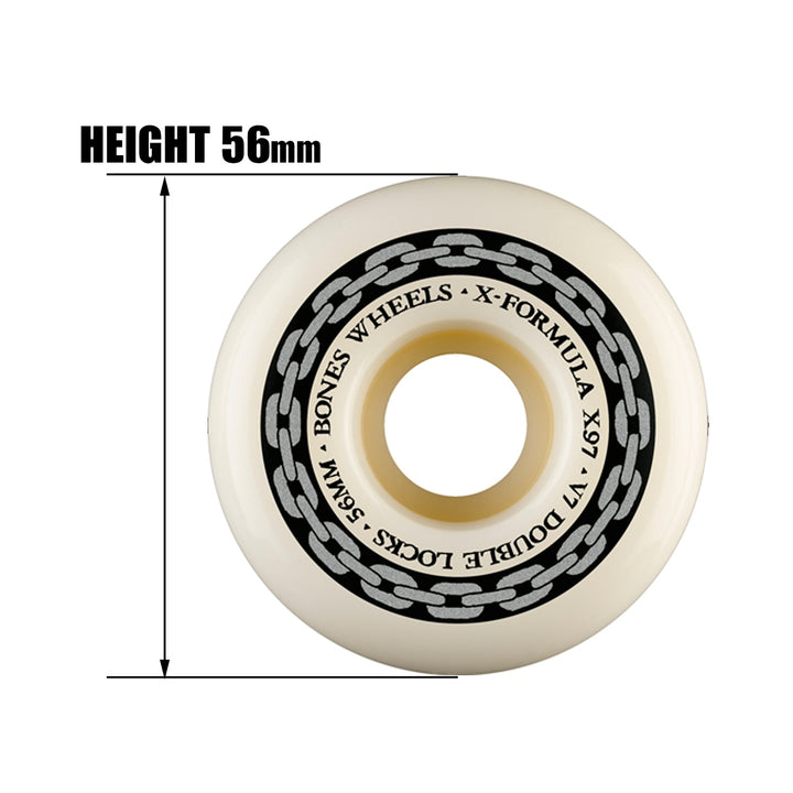 X-FORMULA DOUBLE LOCKS V7 56mm 97A スケートボード スケボー ウィール