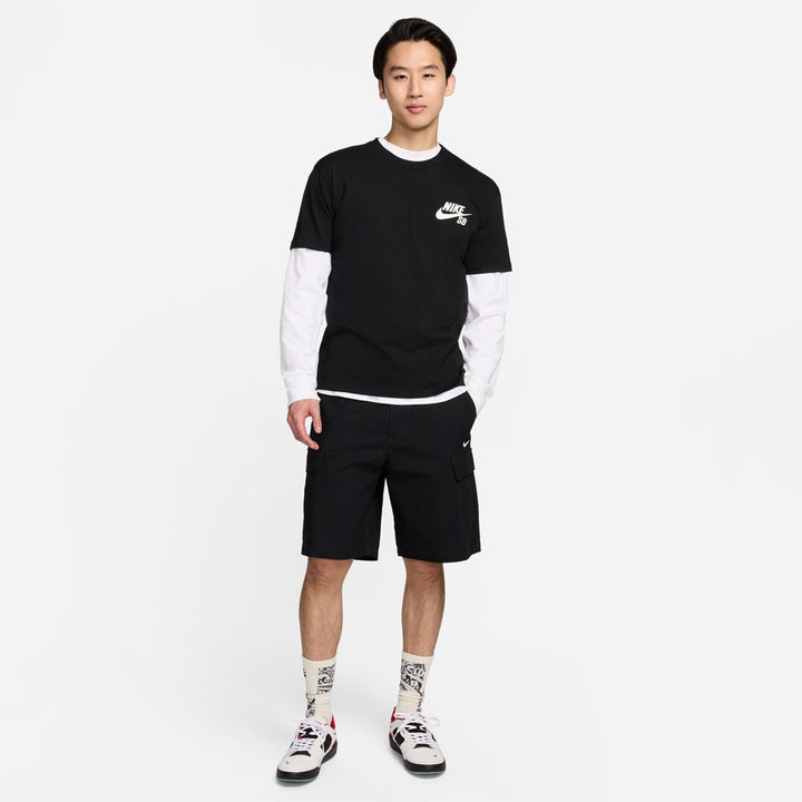 ロゴ S/S Tシャツ ( ブラック/ホワイト ) DC7818-010 Mサイズ