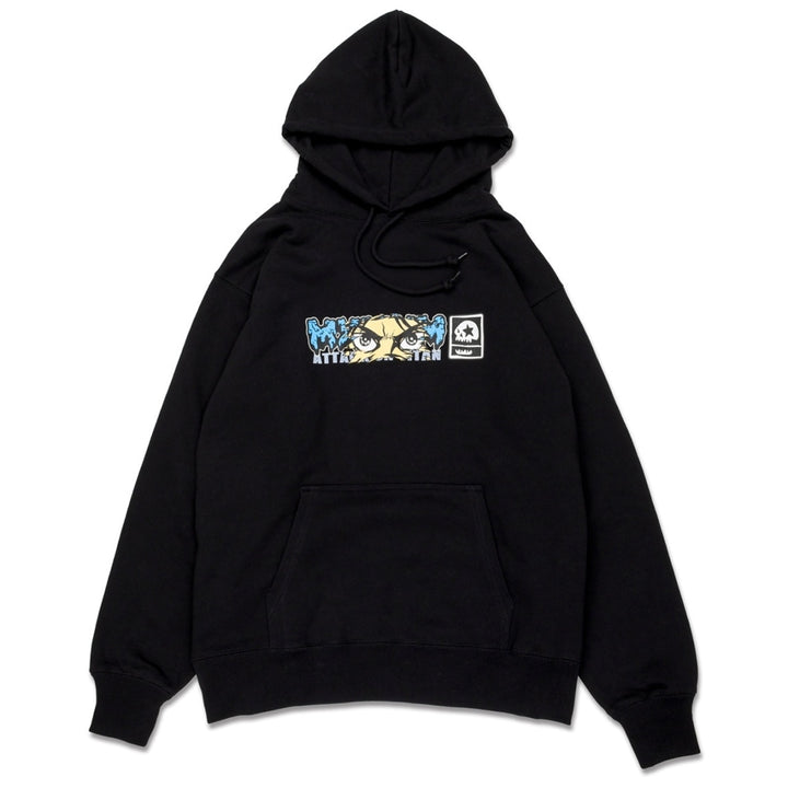 MOSH x 進撃の巨人 EREN HOODIE (BLACK) Lサイズ