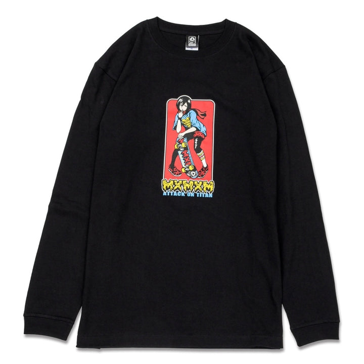 MxMxM MAGICAL MOSH x 進撃の巨人 MIKASA LONG TEE U0802-C01S01