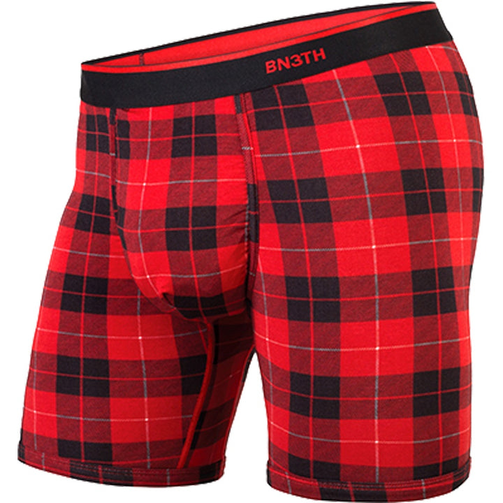 CLASSIC BOXER BRIEF PRINT ( FIRESIDE PLAID RED )