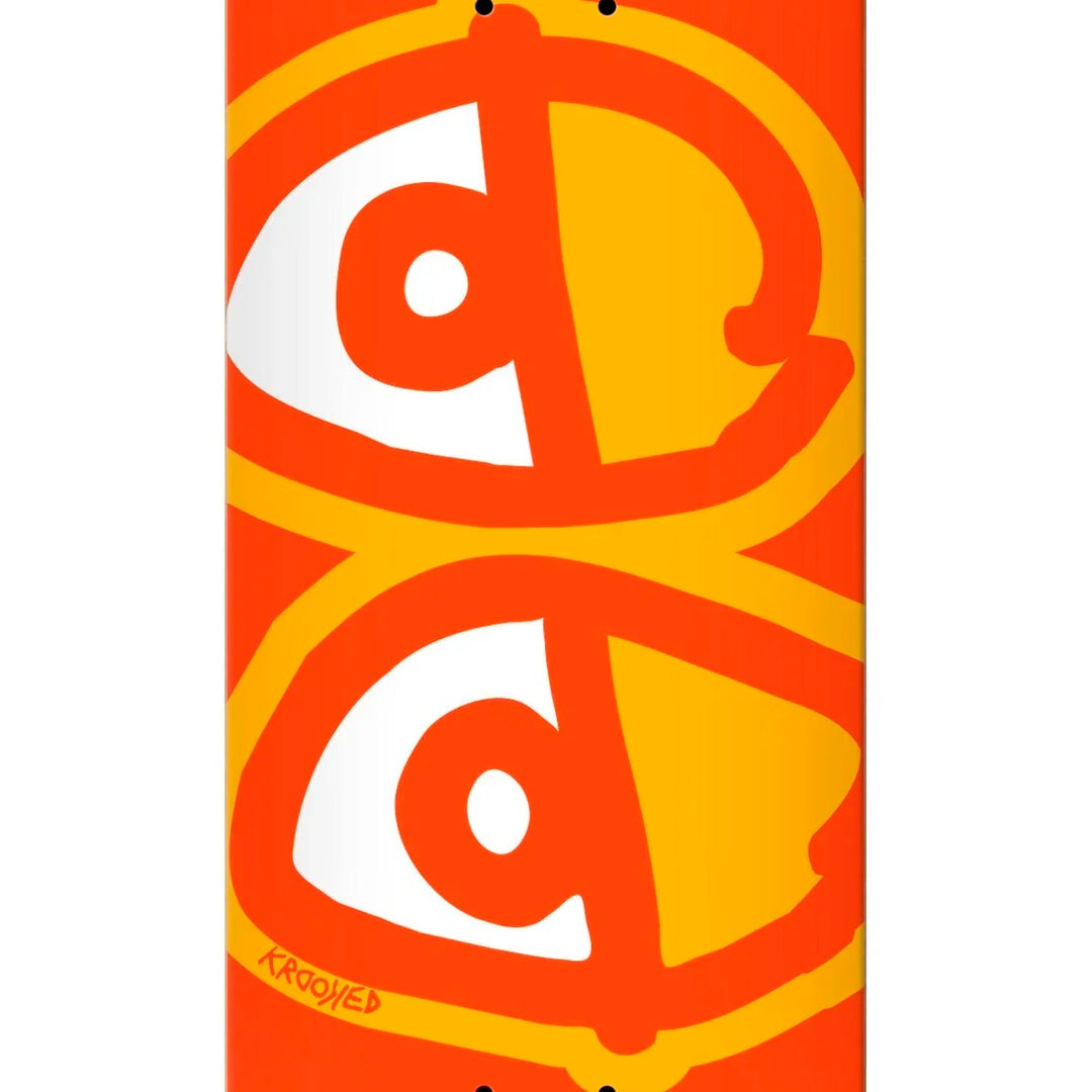 TEAM EYES ORANGE 8.25 スケートボード スケボー デッキ