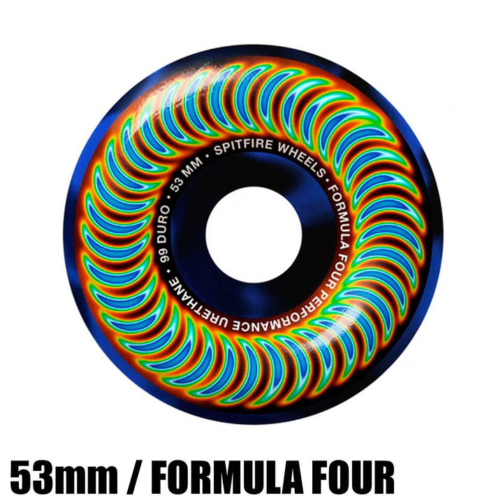F4 99 CLASSIC RADIOACTIVE BLACK/BLUE SWL 53mm