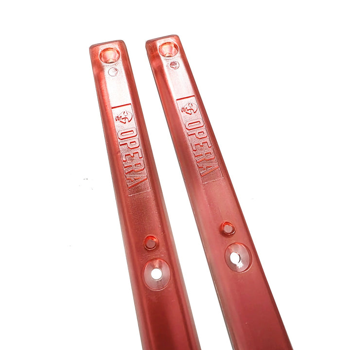 OPERA RED CLEAR RAILS スケートボード スケボー レールバー テールガード ライザー