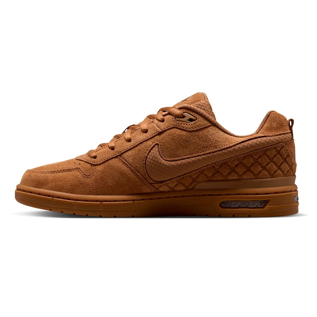 NIKE SB PAUL RODRIGUEZ ZOOM AIR LOW (LT BRITISH TAN/LT BRITISH TAN-UNIV RED-BLACK) IQ6827-200