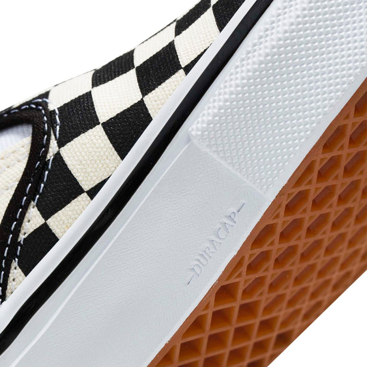 VANS SKATE SLIP-ON スリッポン CHECKERBOARD BLACK/OFF