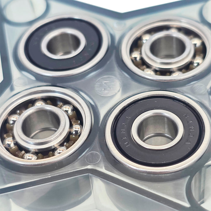 BLACK NUDE ABEC7 スケートボード スケボー ベアリング オイルタイプ メンテナンス