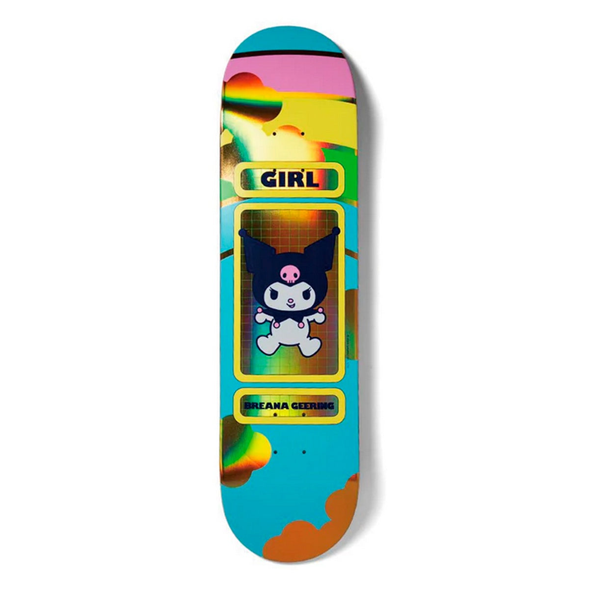 スケートボード GIRL HELLO KITTY&FRIENDS RAINBOW DECK HELLO KITTY & FRIENDS RAINBOW DECK BREANA GEERING 8.0 シークレット