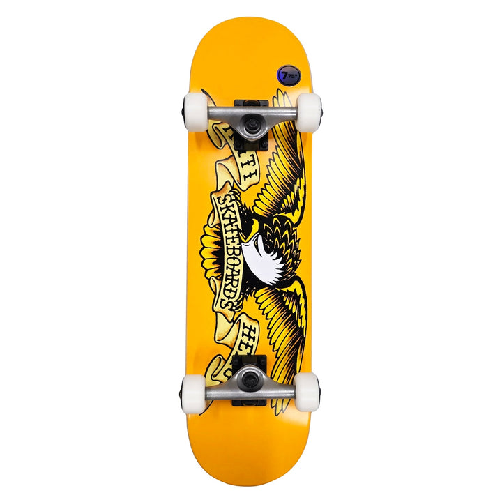 CLASSICS EAGLE ORANGE 7.75キッズサイズ スケートボード スケボー コンプリート 完成組立品 セット