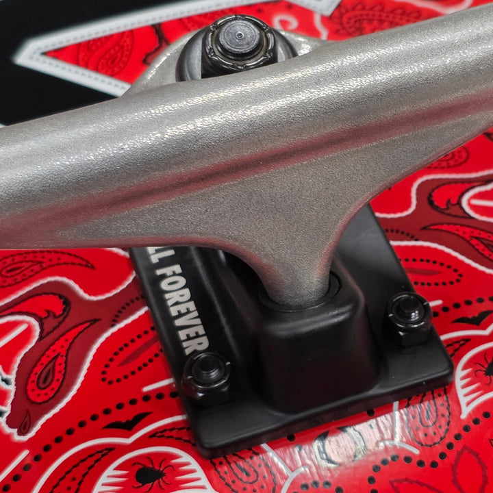 BANDANA RED 7.75 キッズサイズ スケートボード スケボー コンプリート 完成組立品 セット