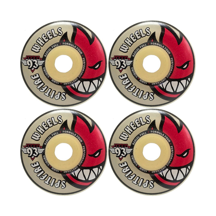 F4 93DURO SOFT SLIDERS RADIAL FULLS 58mm