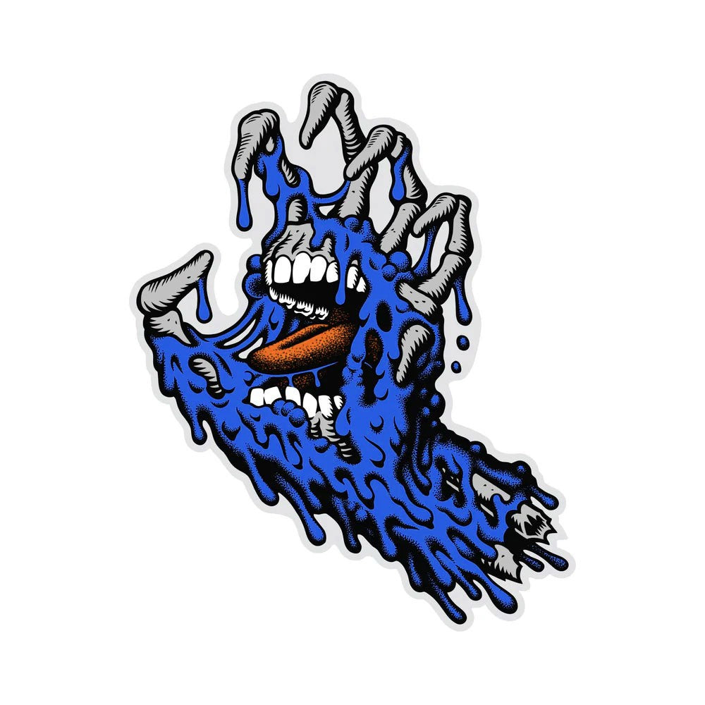 MELTING HAND STICKER 4.25in U4648-C01