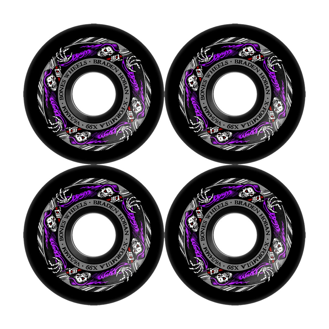 X-FORMULA HOBAN REAPER WIDECUTS V6 54mm 99A スケートボード スケボー ウィール