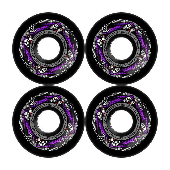 X-FORMULA HOBAN REAPER WIDECUTS V6 54mm 99A スケートボード スケボー ウィール