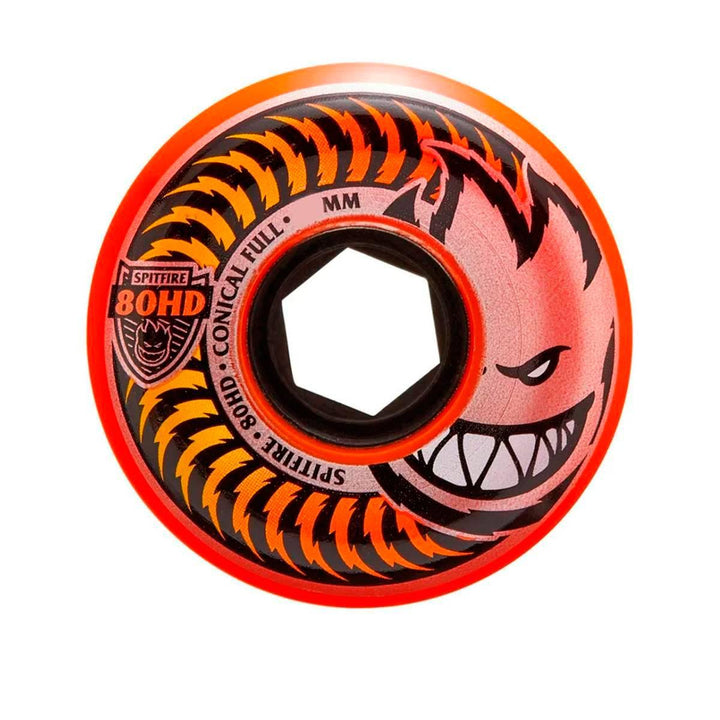 80HD CONICAL FULL FADE ORANGE 60mm (ソフトウィール) スケートボード スケボー ウィール