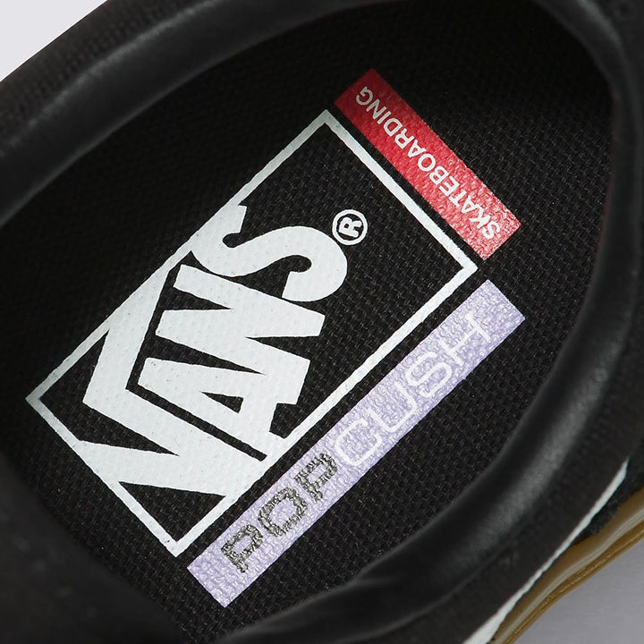 VANS SKATE OLD SKOOL (オールドスクール) BLACK/GUM スケートボード スケボー シューズ スケシュー スニーカー 靴 メンズ