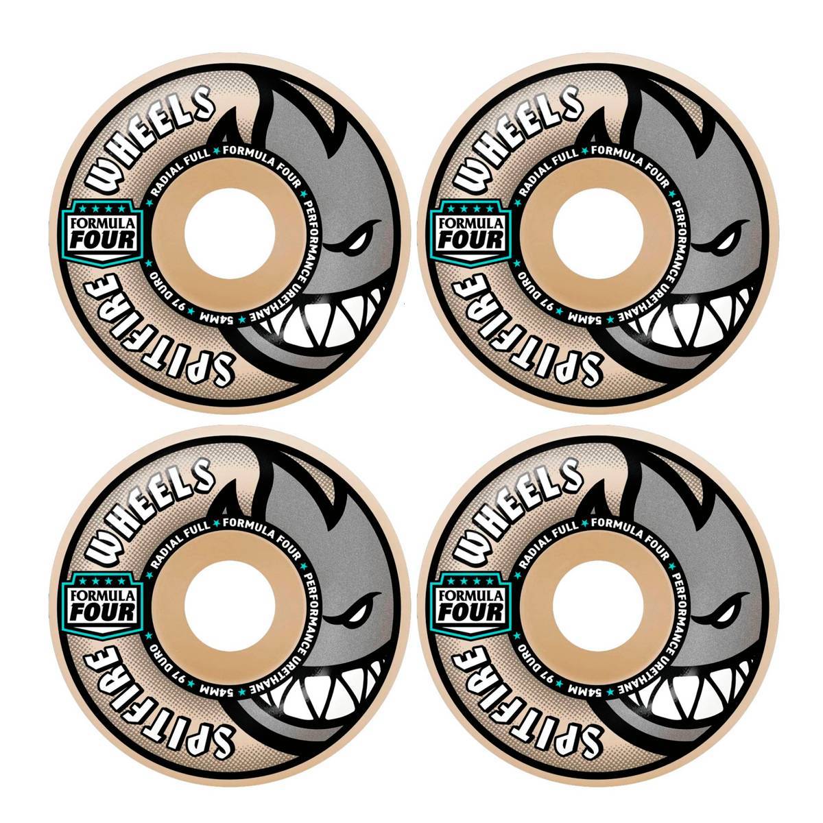 F4 97 RADIAL FULLS 54mm スケートボード スケボー ウィール– 株式会社