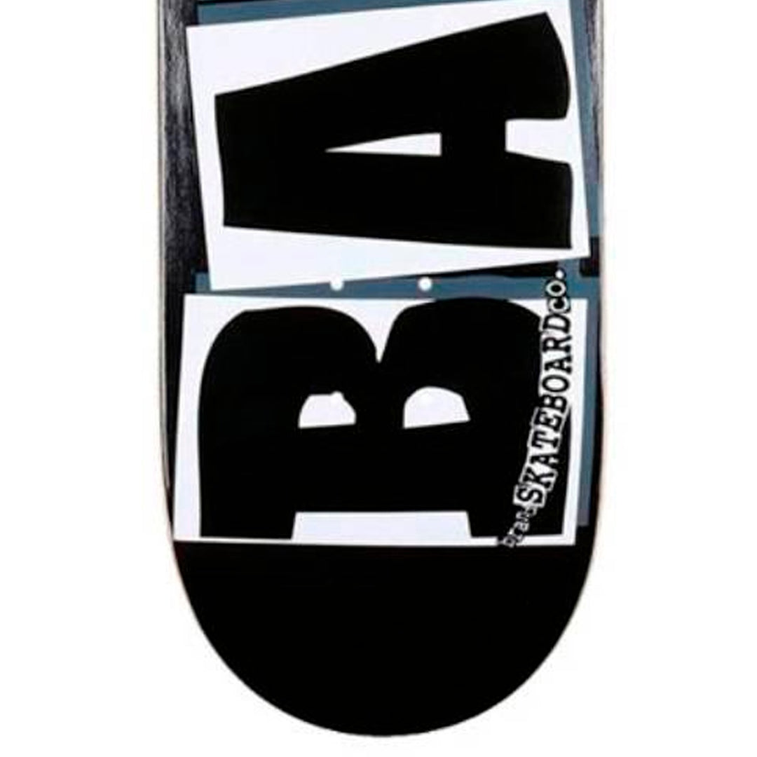 BRAND LOGO BLACK/WHITE 8.0 スケートボード スケボー デッキ