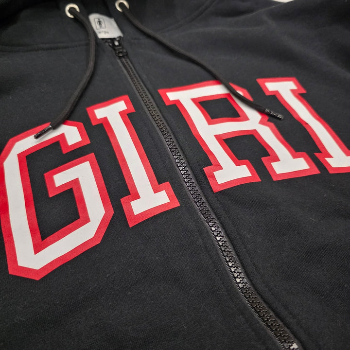 ARCH LOGO FULLZIP BLACK スケートボード スケボー メンズトップス アパレル フード ジップフード