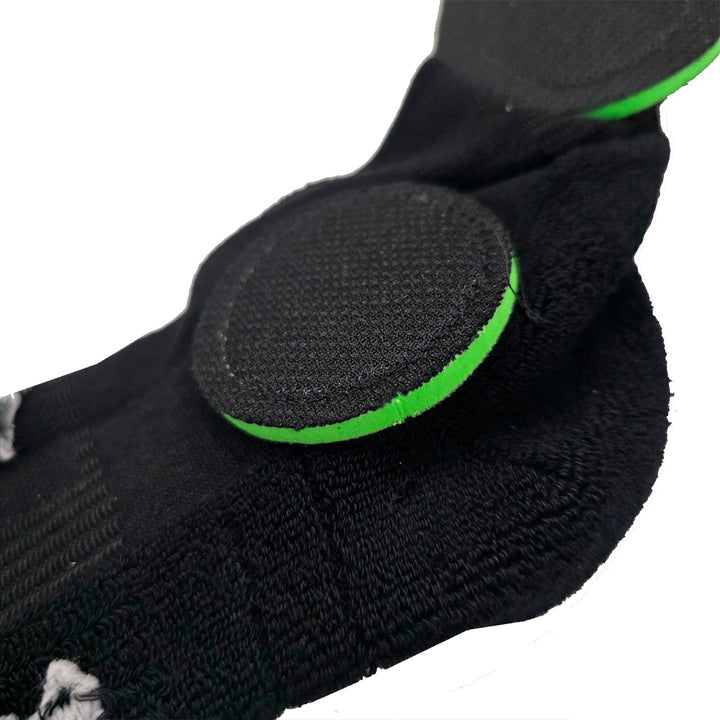 KNEE HIGH PAINKILLER SHIN SOCKS BLACK (ONEサイズ約24cm～約27cm)