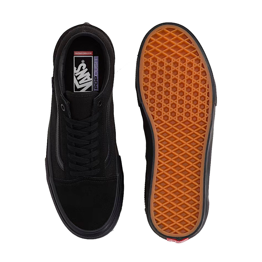 VANS SKATE OLD SKOOL オールドスクール BLACK/BLACK スケートボード スケボー シューズ スケシュー スニーカー 靴 メンズ
