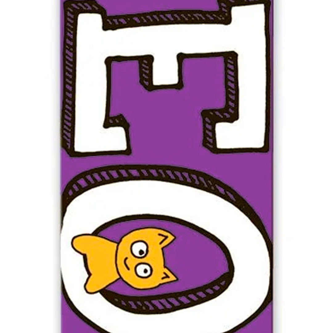 LOGO PURPLE 7.75 スケートボード スケボー デッキ