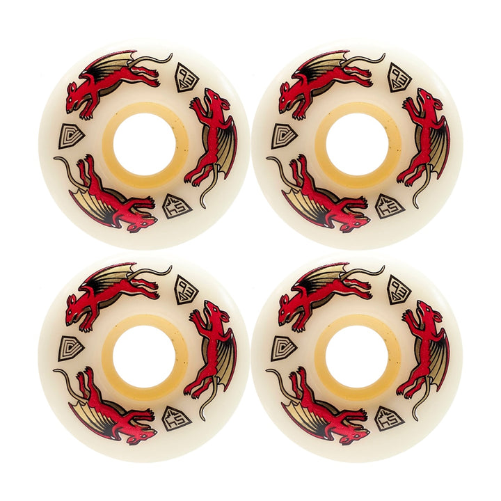 POWELL PERALTA DRAGON FORMULA NANO RAT AV4 54mmx34mm 93A スケートボード スケボー ウィール